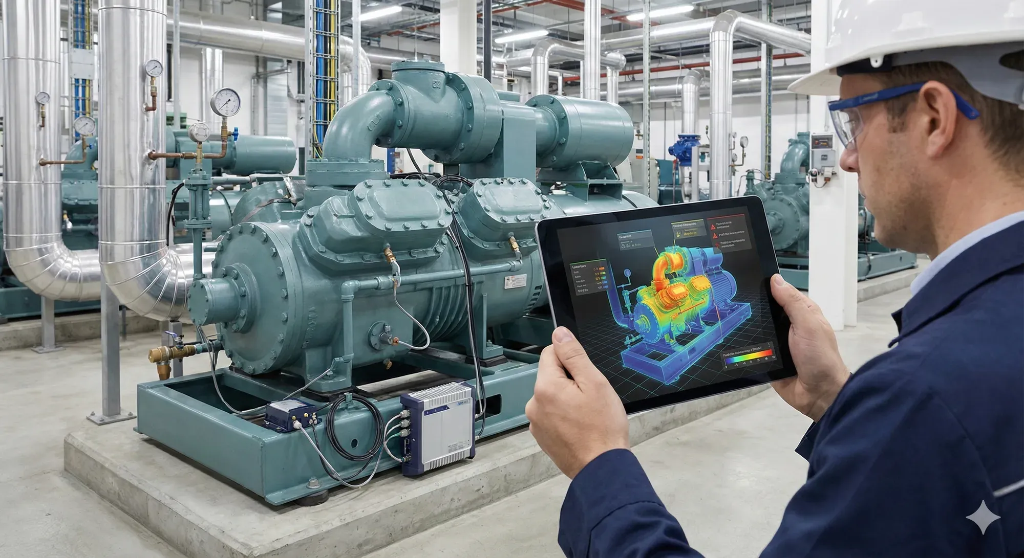 Digital twin dashboard from a live MatriqGo deployment